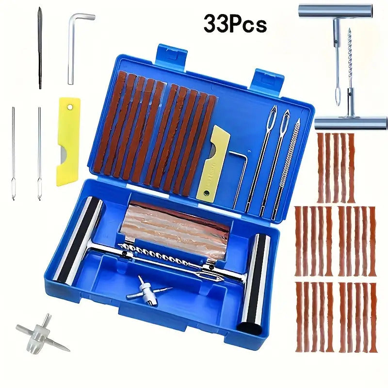 33/57pcs Auto Tire Repair Set