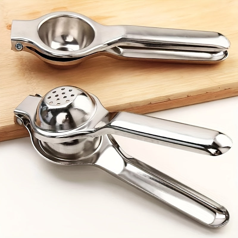 Stainless steel manual citrus juicer