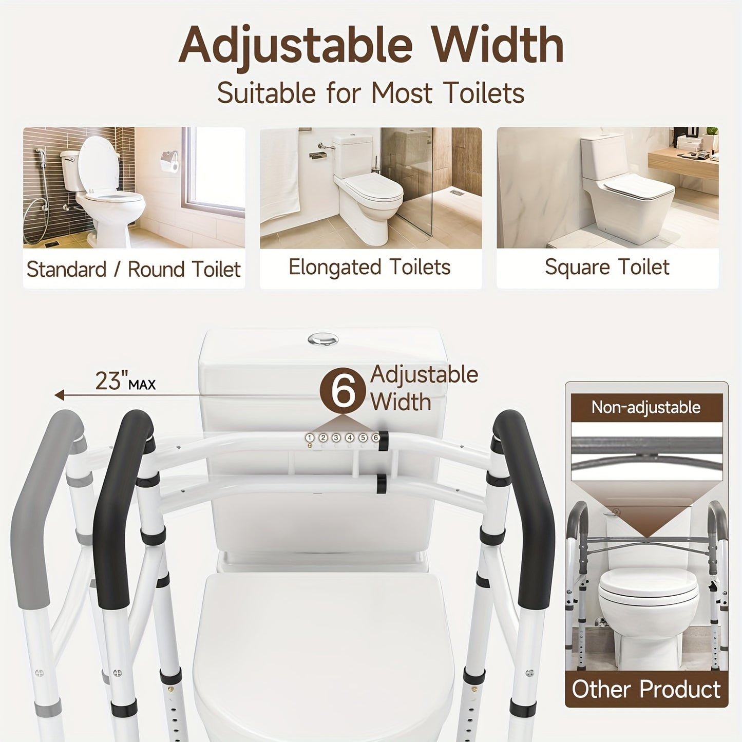 Toilet Safety Rails