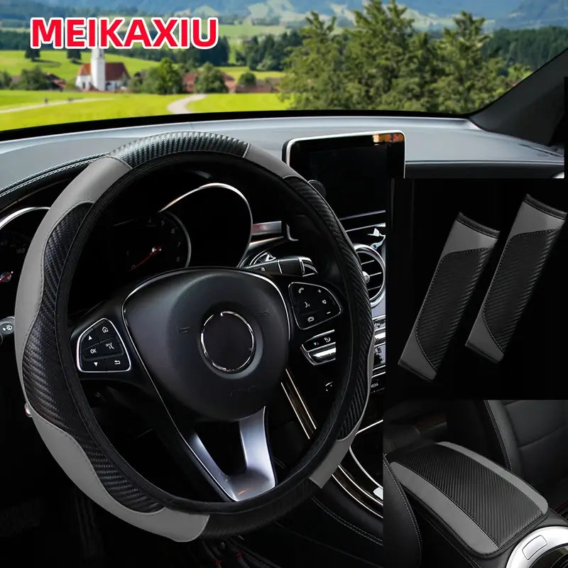 Steering wheel cover