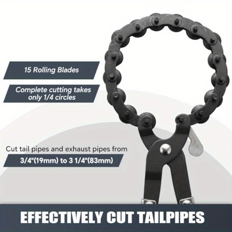 Heavy-Duty Manual Exhaust Pipe Cutter