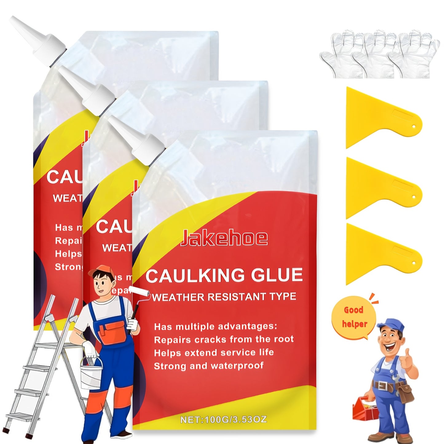 Waterproof Self-leveling Magic Concrete Crack Repair