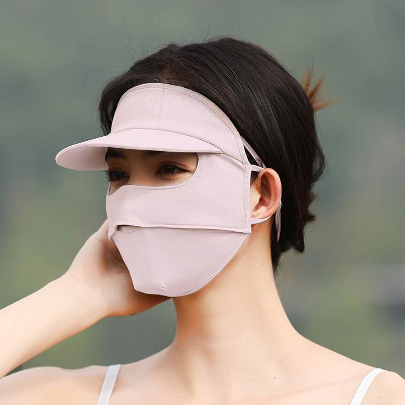 2025 Three-in-one Spring and Summer New Sunscreen Full Face Mask