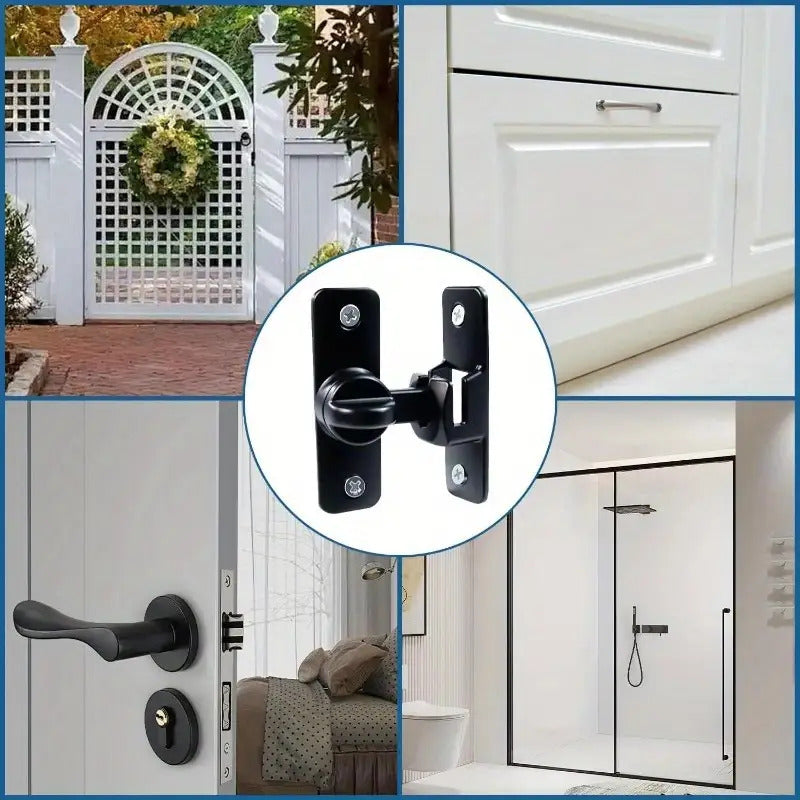Durable Zinc Alloy Heavy-Duty Sliding Door Latch