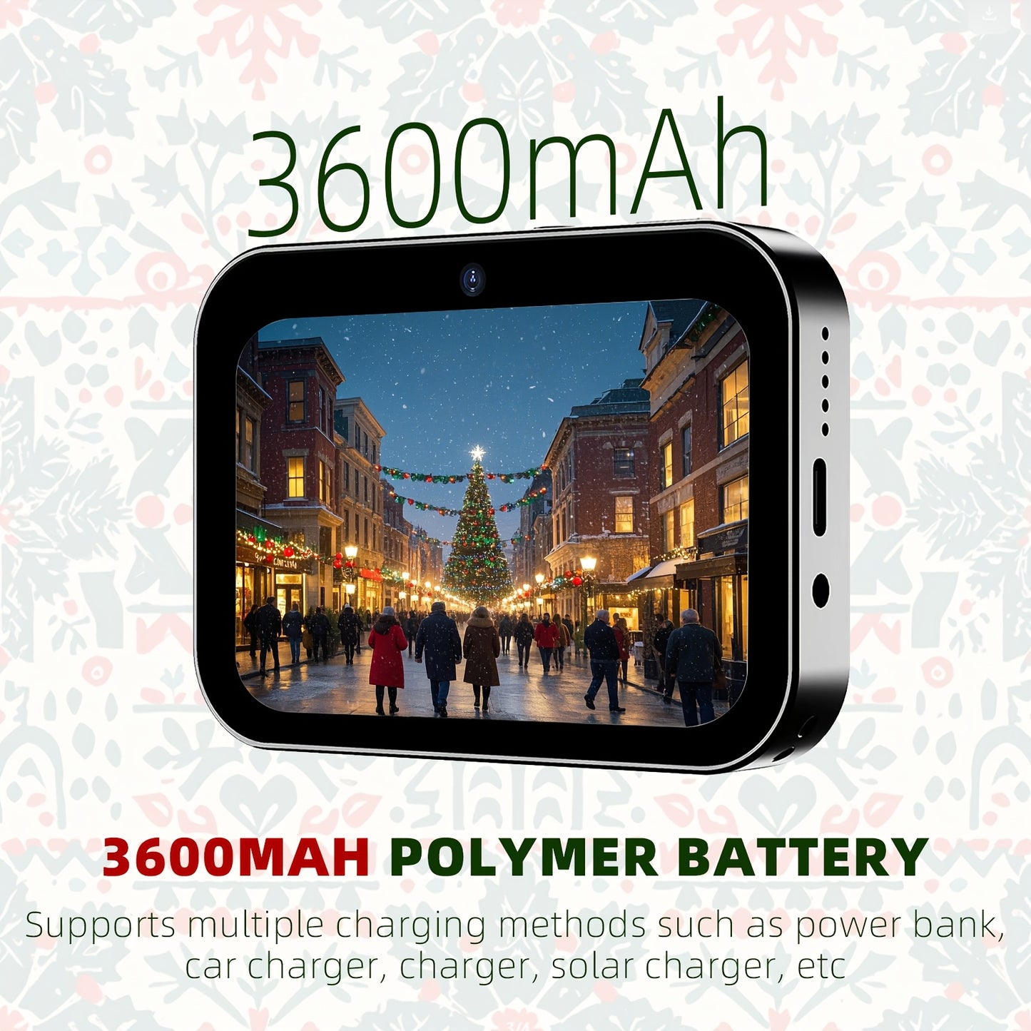 4K Ultra HD Touchscreen Mini Digital Camera (32GB Card Included)