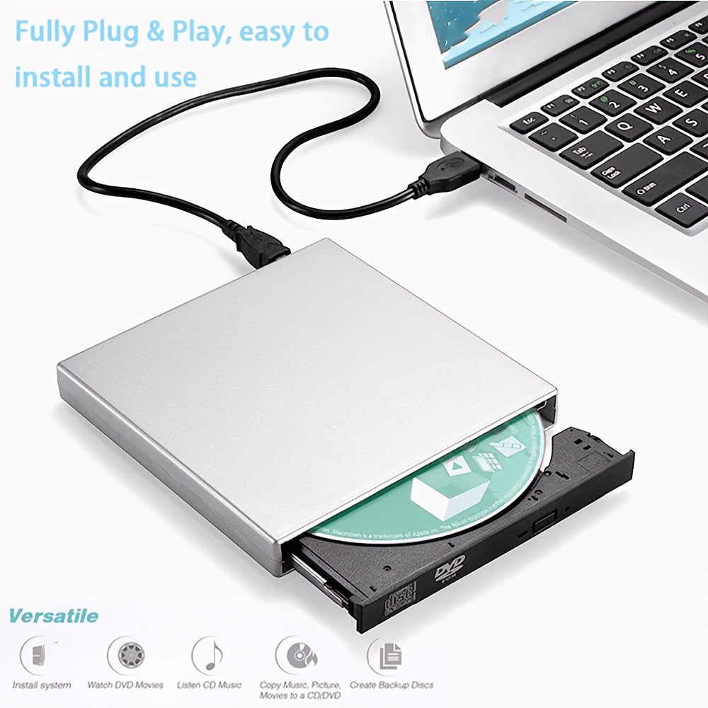 Ultra-thin portable optical drive