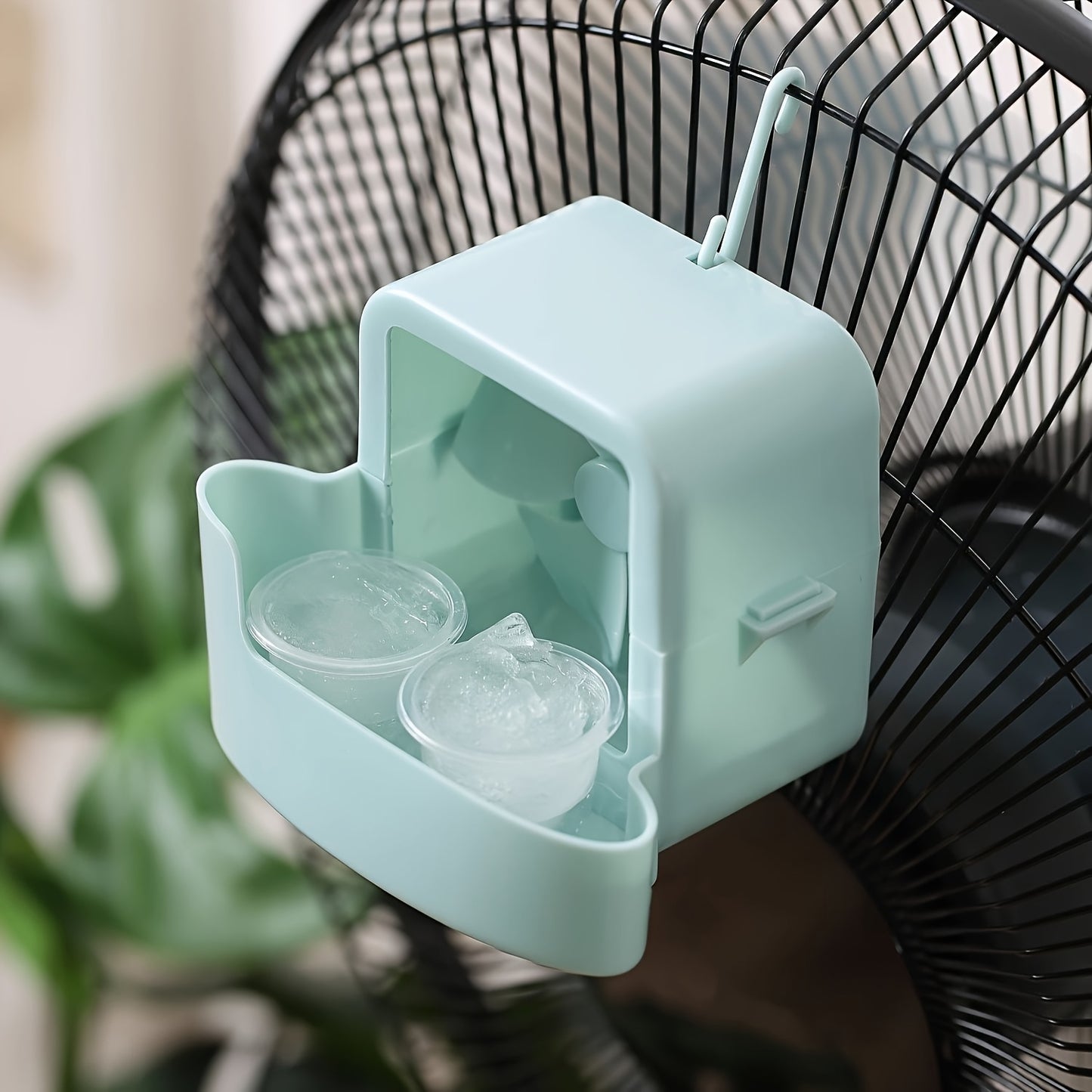 Household Floor Standing and Desktop Fan, Quick Cooling with Ice