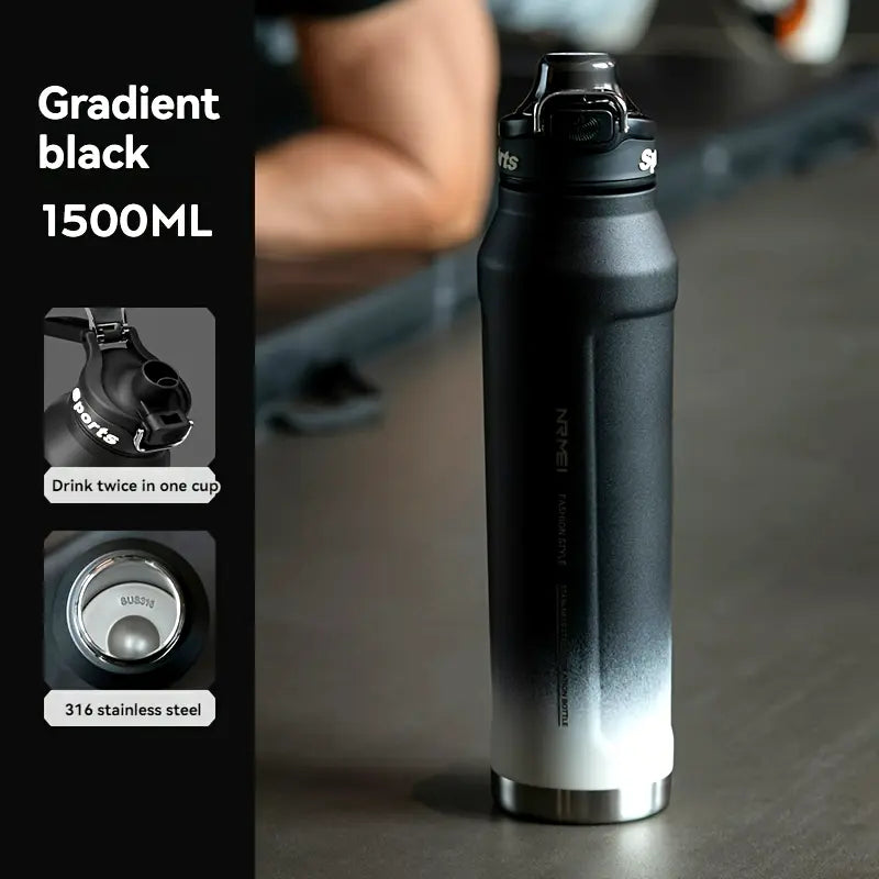 stainless steel preservation outdoor sports water bottle