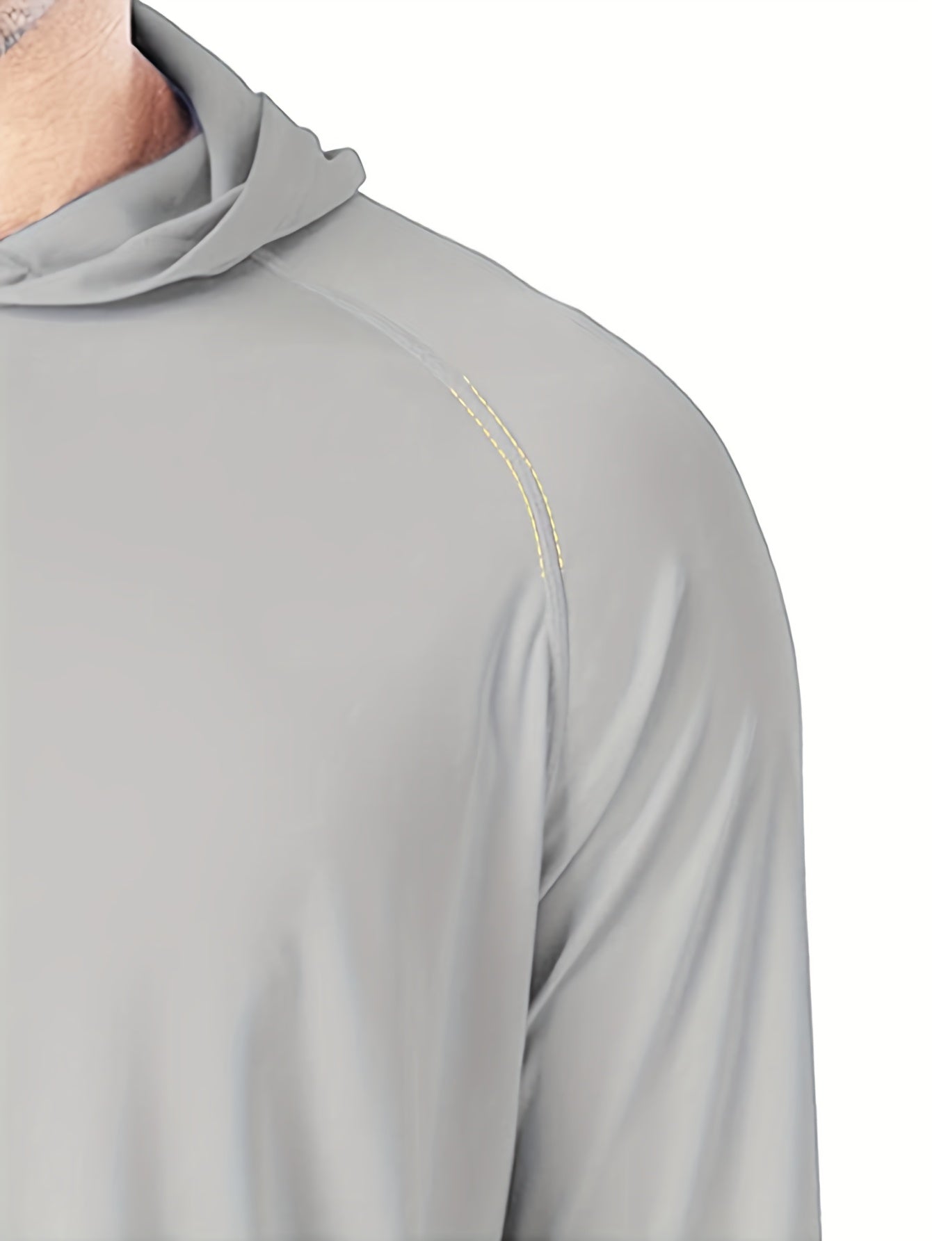5pcs Men'S Quick-Dry Hooded Shirts