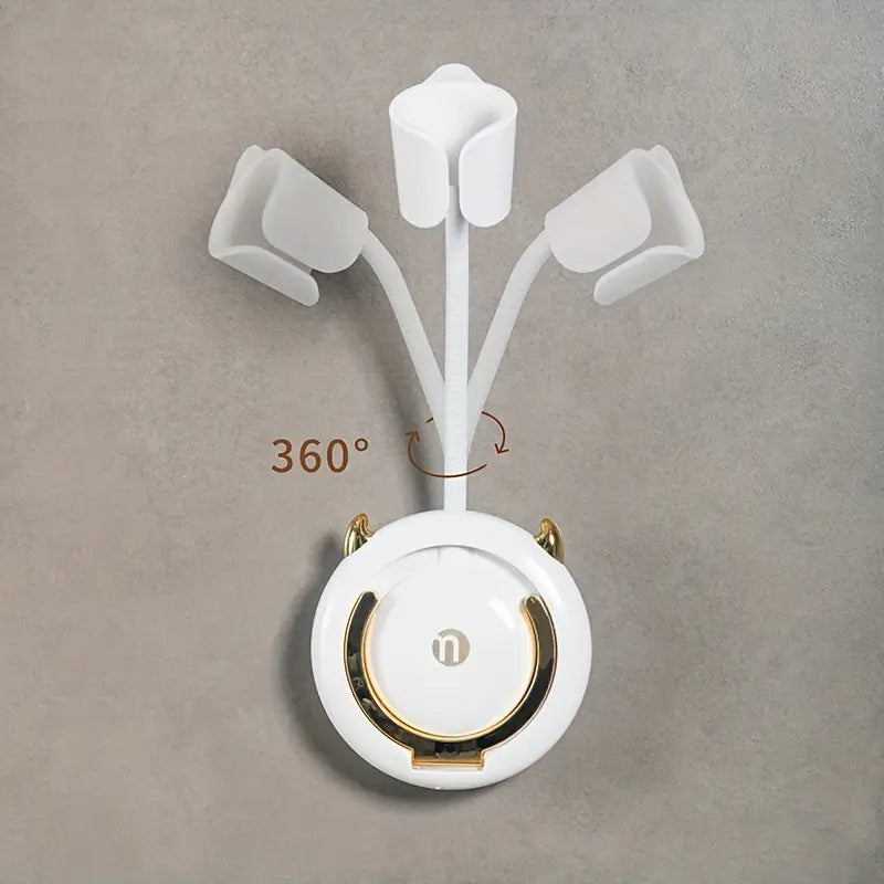 Universal Traceless Wall Mounted Hair Dryer Storage Rack