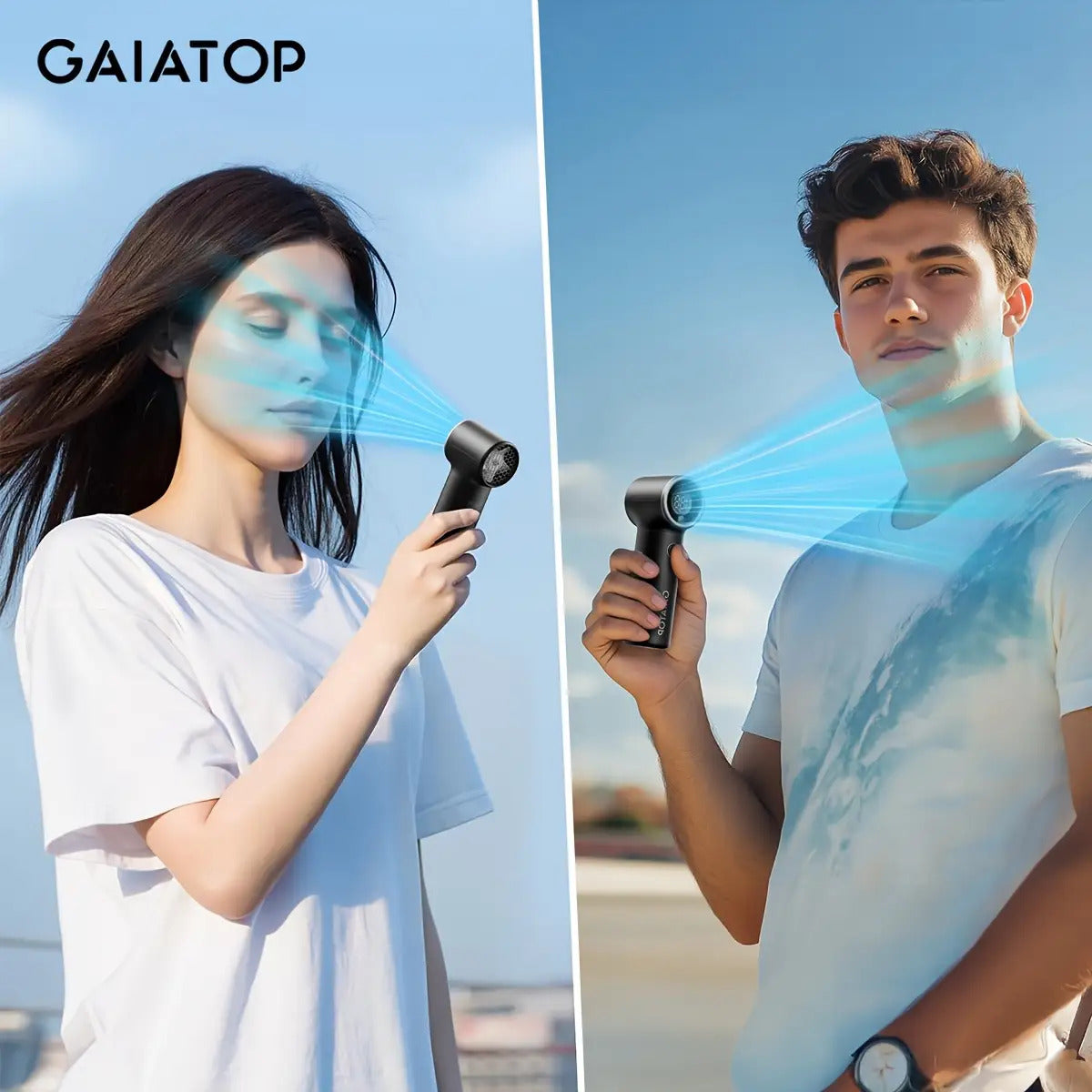 High-speed handheld super mini portable fan