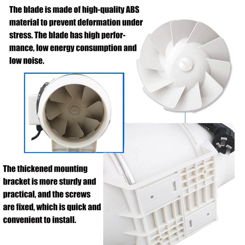 Exhaust Fan, Silent Duct Fan