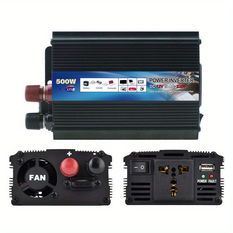 500W/ 1000W(Peak) Power Inverter
