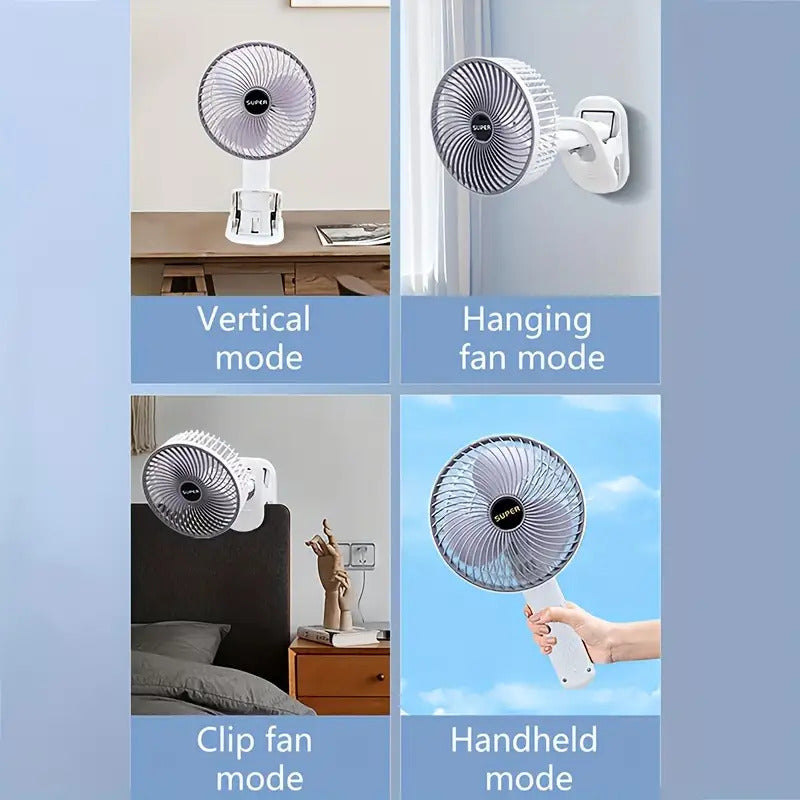 Ultra-Quiet Portable Mini Fan