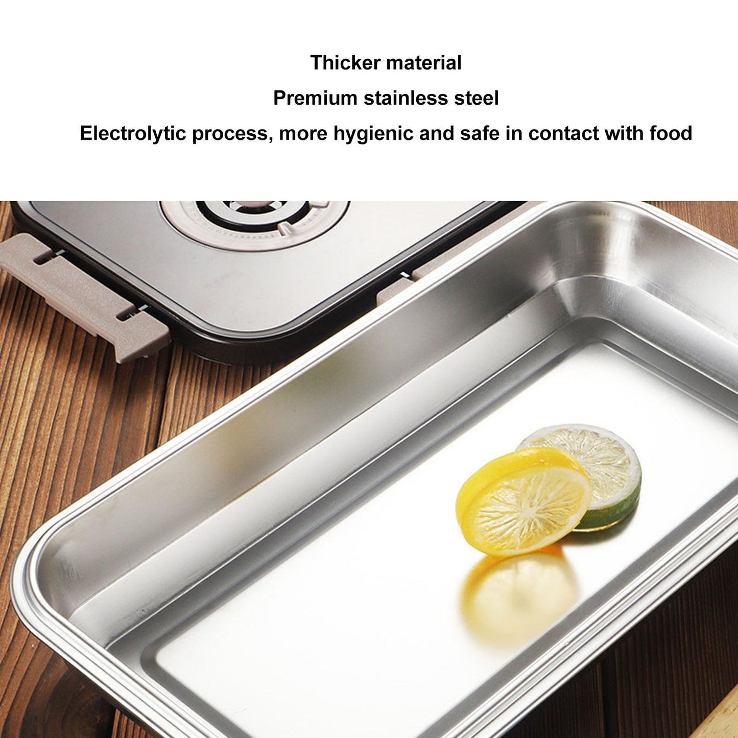 Stainless Steel Airtight Storage Containers 3-Pack