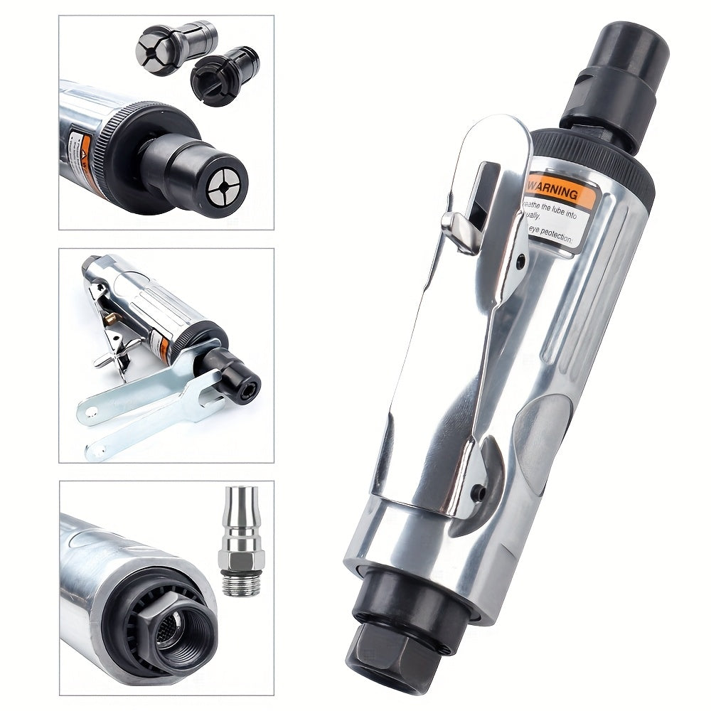 Heavy-Duty Compact Air Die Grinder with Accessories