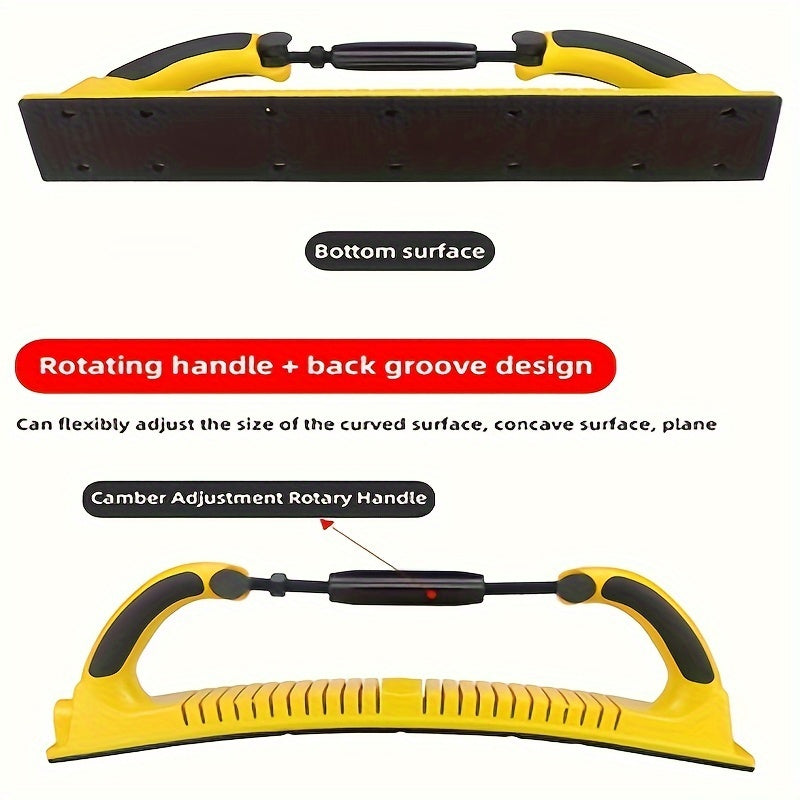 Handheld Manual Sanding Block with Dust Extraction
