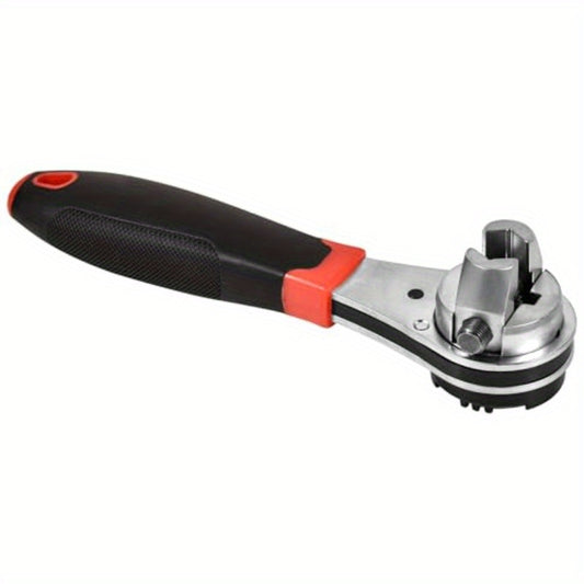 8 Inch Adjustable Ratchet Wrench Tool