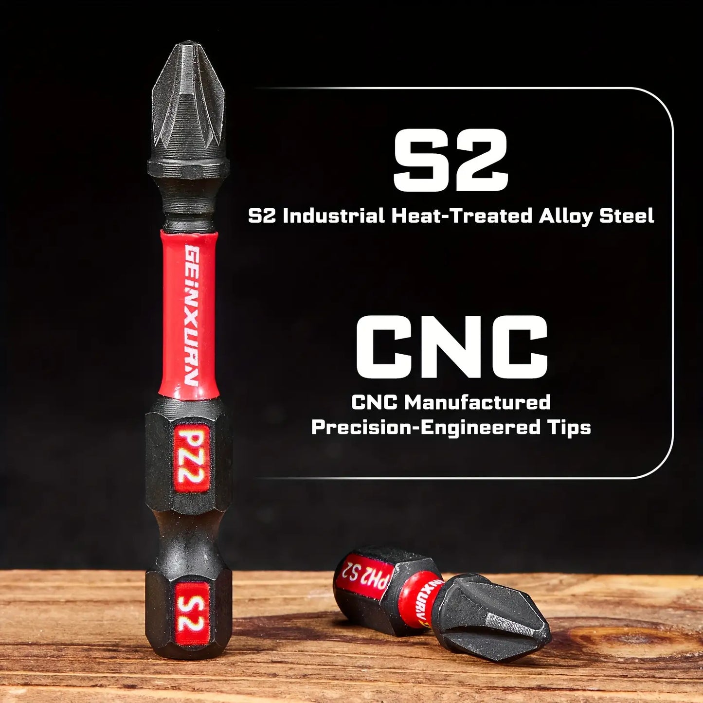 25/50mm 66pcs Impact Screwdriver Bit Set