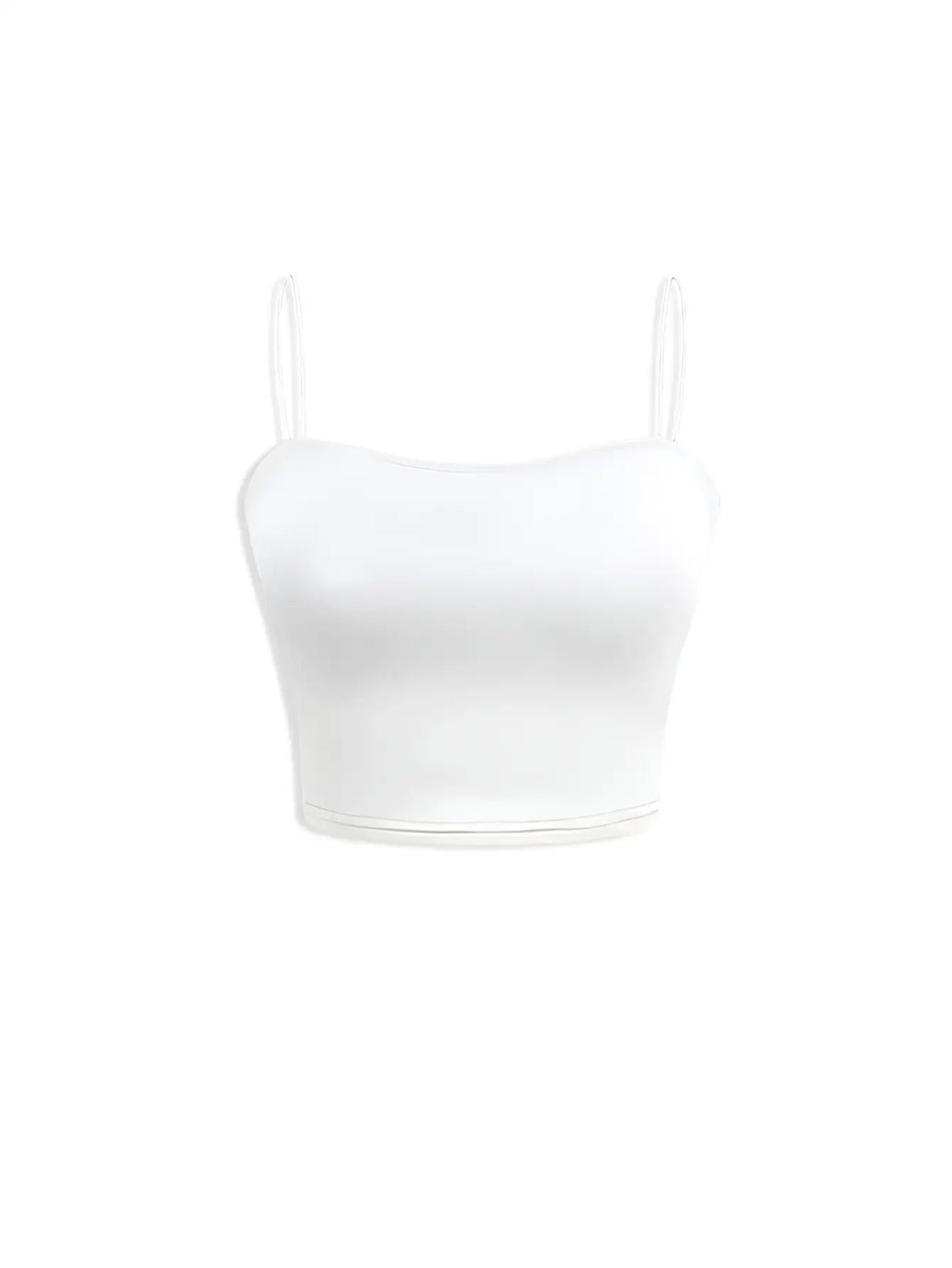 Spaghetti Strap Crop Top Shirts for Women