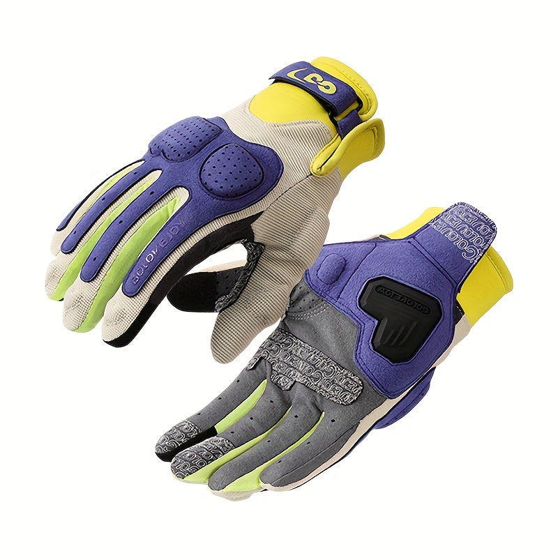 1 Pair Thick Non-Slip Professional Riding Gloves