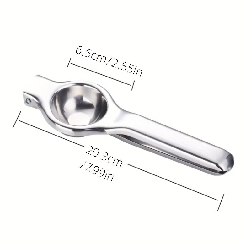 Stainless steel manual citrus juicer