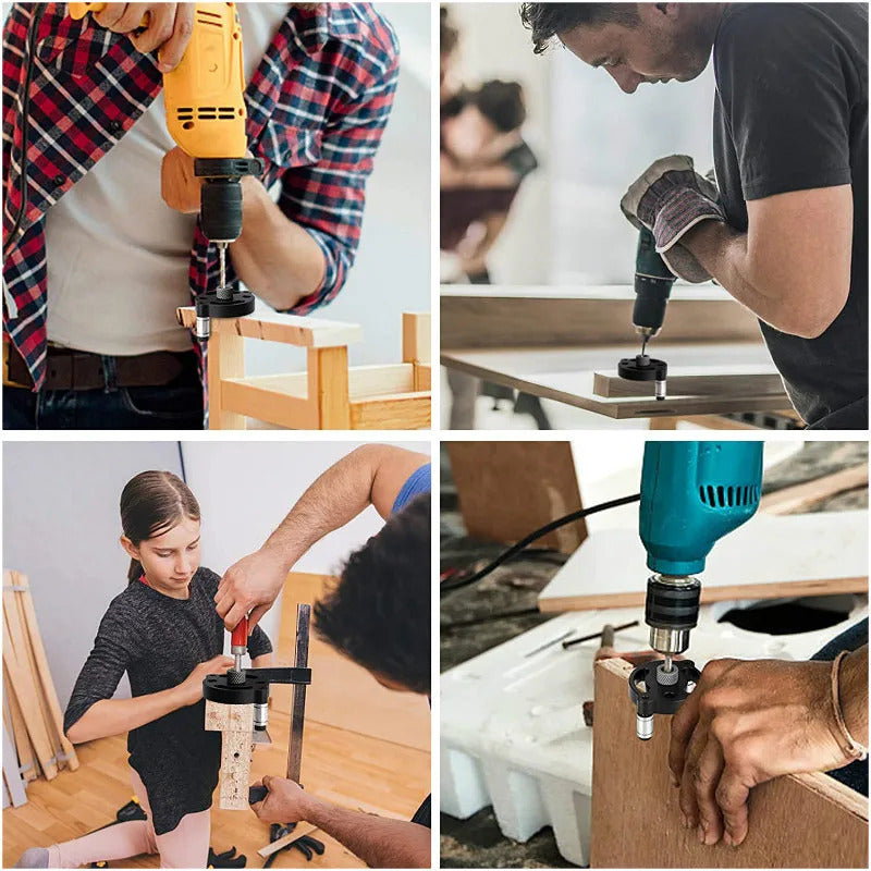 Woodworking Pocket Hole Jig 6/8/10mm