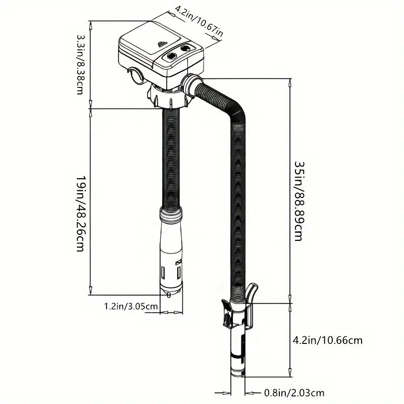 Portable Battery-Operated Liquid Transfer Pump Set