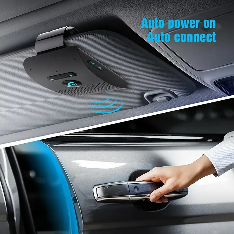 Wireless Vehical Sun Visor Speaker Car Kit