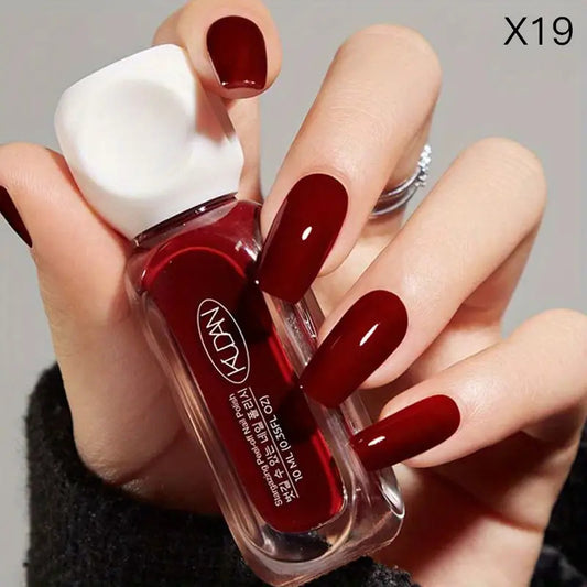 6pcs/SET-10ml Nail Polish Quick Drying Water-Based Off Nail Polish