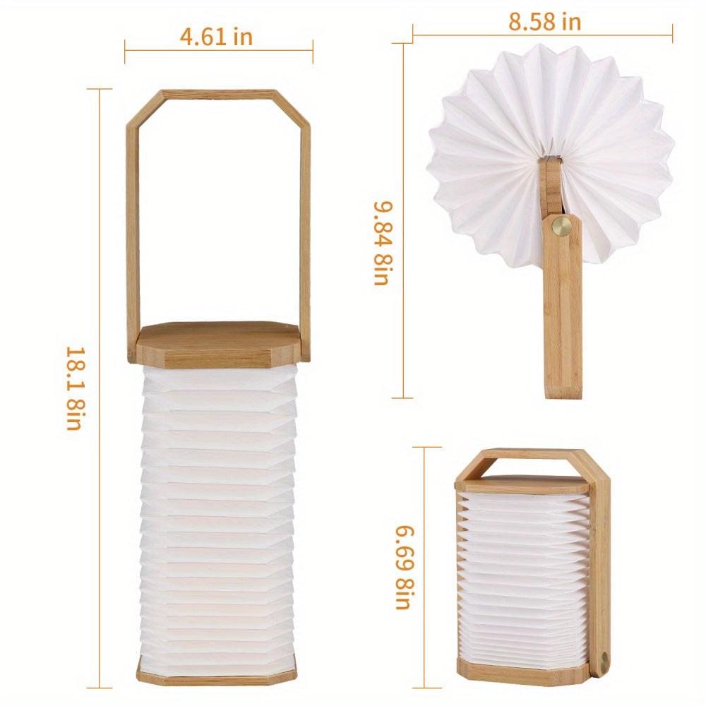 USB Rechargeable 1pc Folding Book Lamp