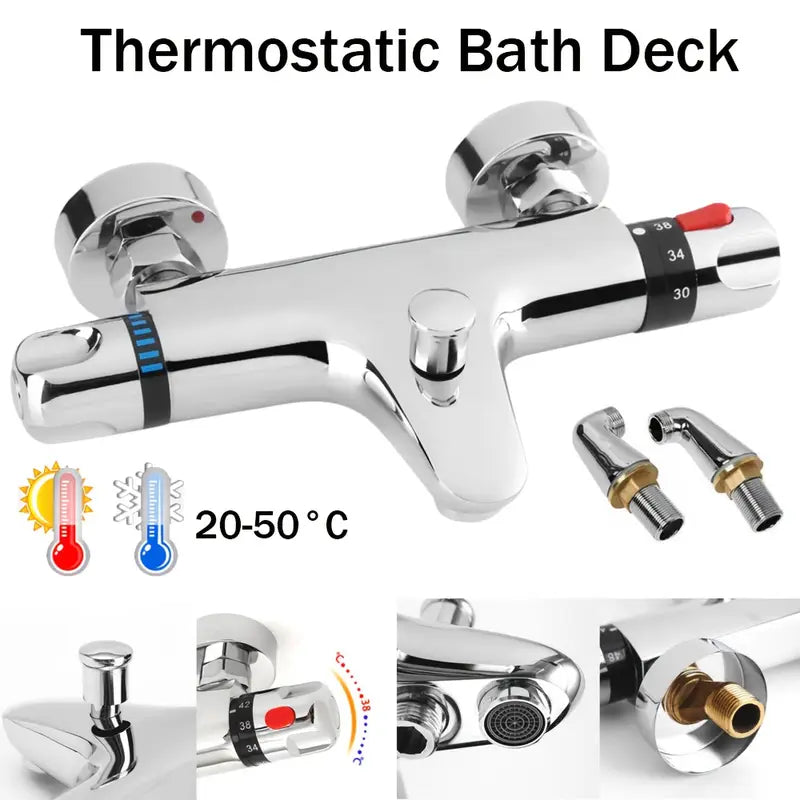 Thermostatic Shower Valve Bath Taps