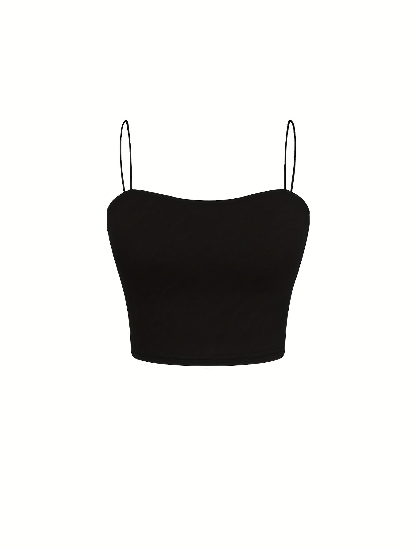 Spaghetti Strap Crop Top Shirts for Women