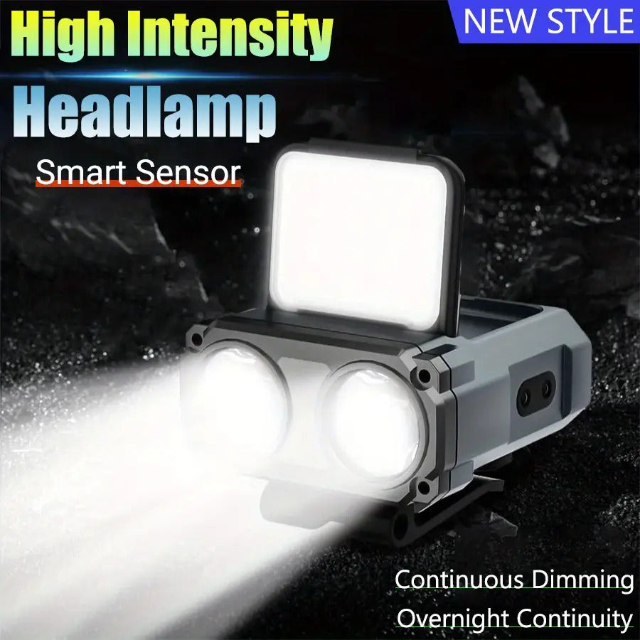 2pcs Hat Clip Light LED Sensor Headlamp