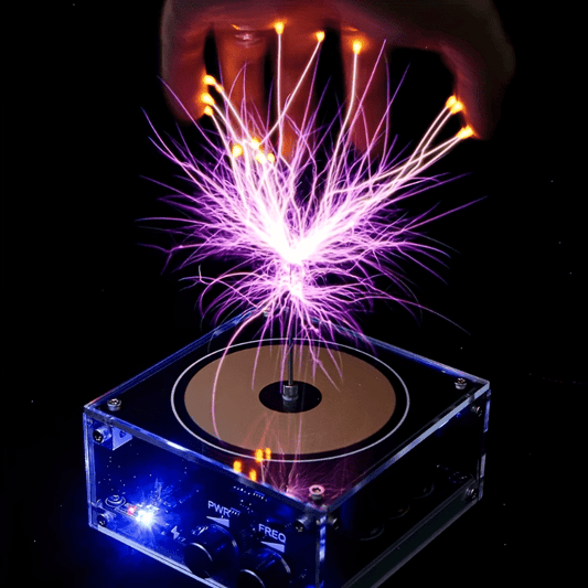 Suitable for Tesla Coil Music Speaker Plasma Storm Cool Desktop Gadget