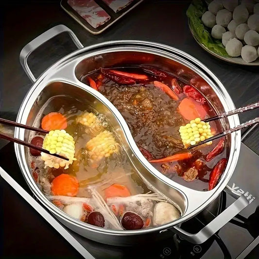 Thickened Household Two-color Soup Pot