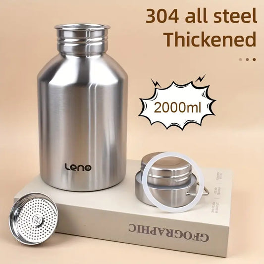 304 Stainless Steel Single Layer Large Capacity Water Cup