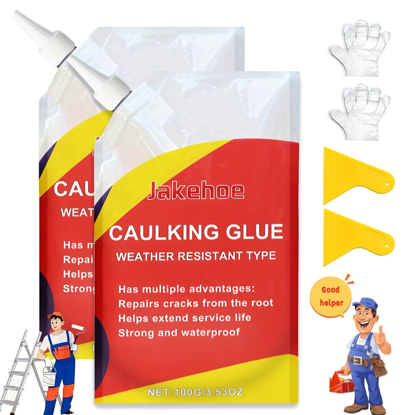 Waterproof Self-leveling Magic Concrete Crack Repair