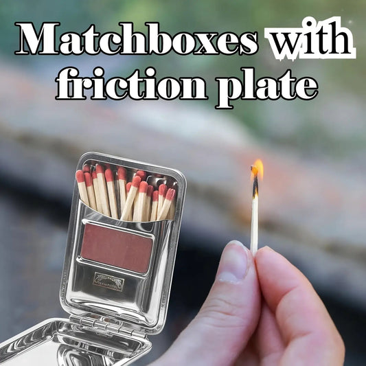 Black Metal Matchbox