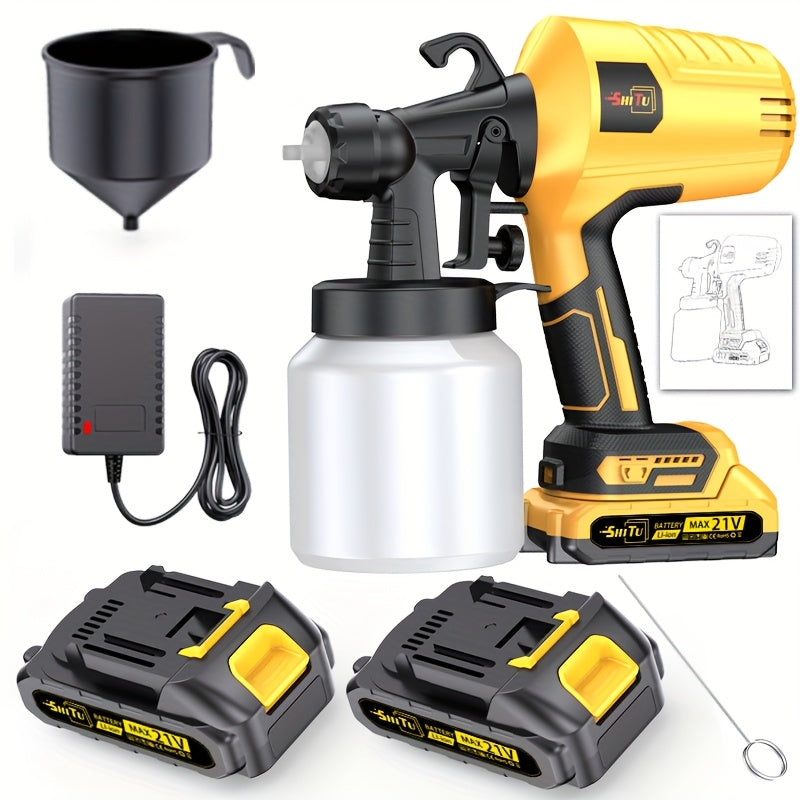 Wireless Spray Gun with Nozzle