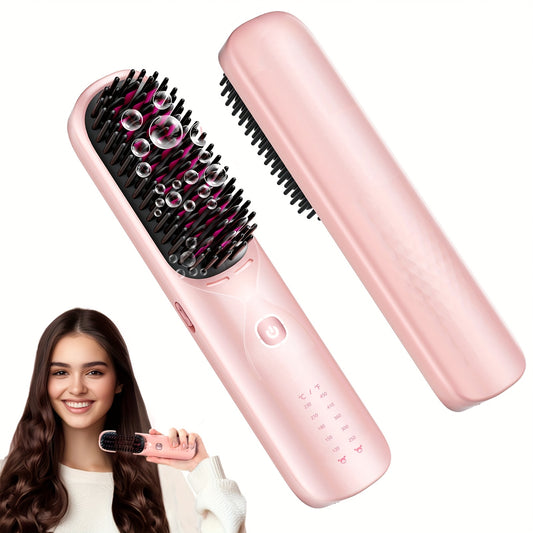 Wireless hair straightener
