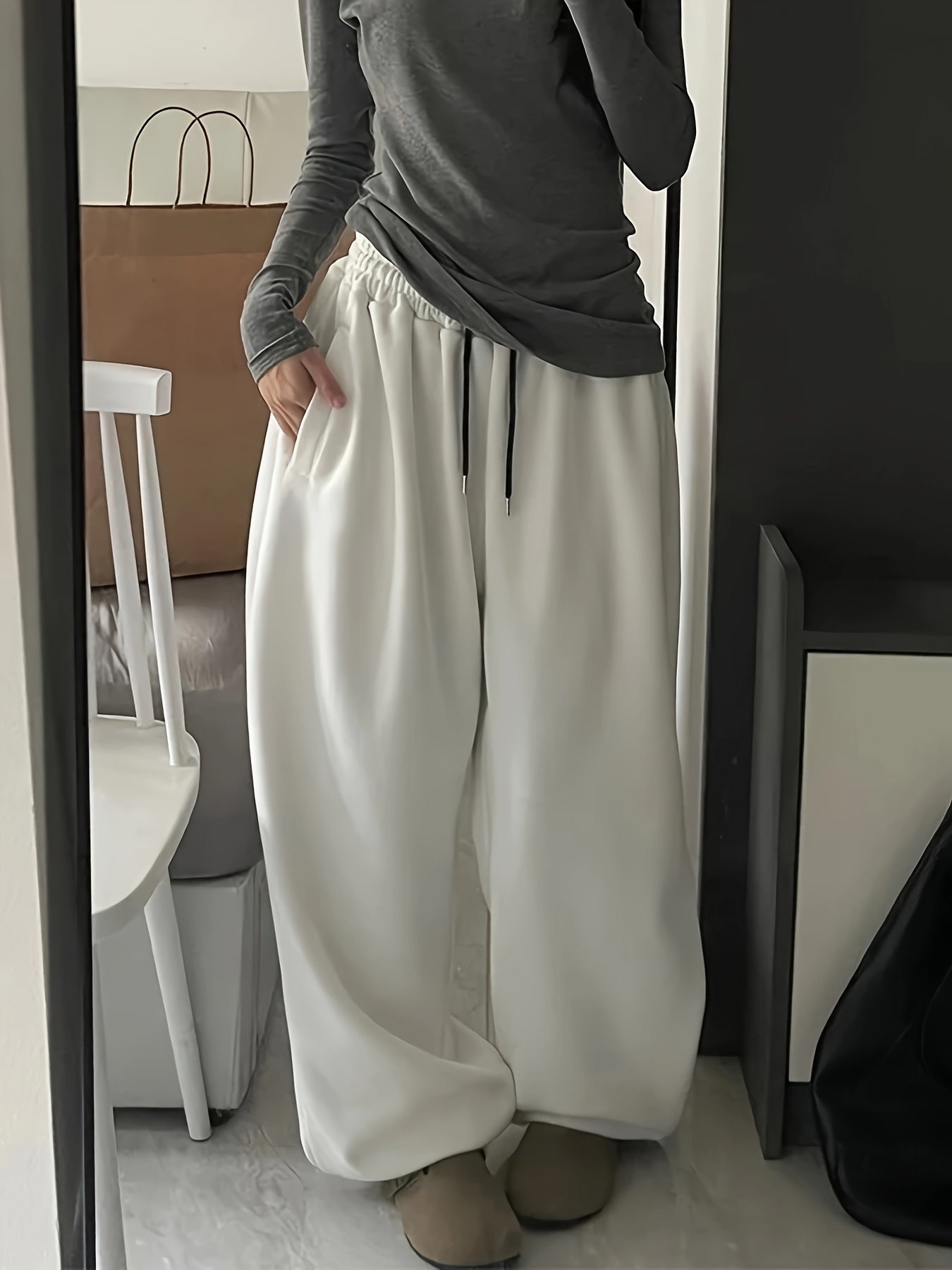 Women'S  High-Waisted Wide