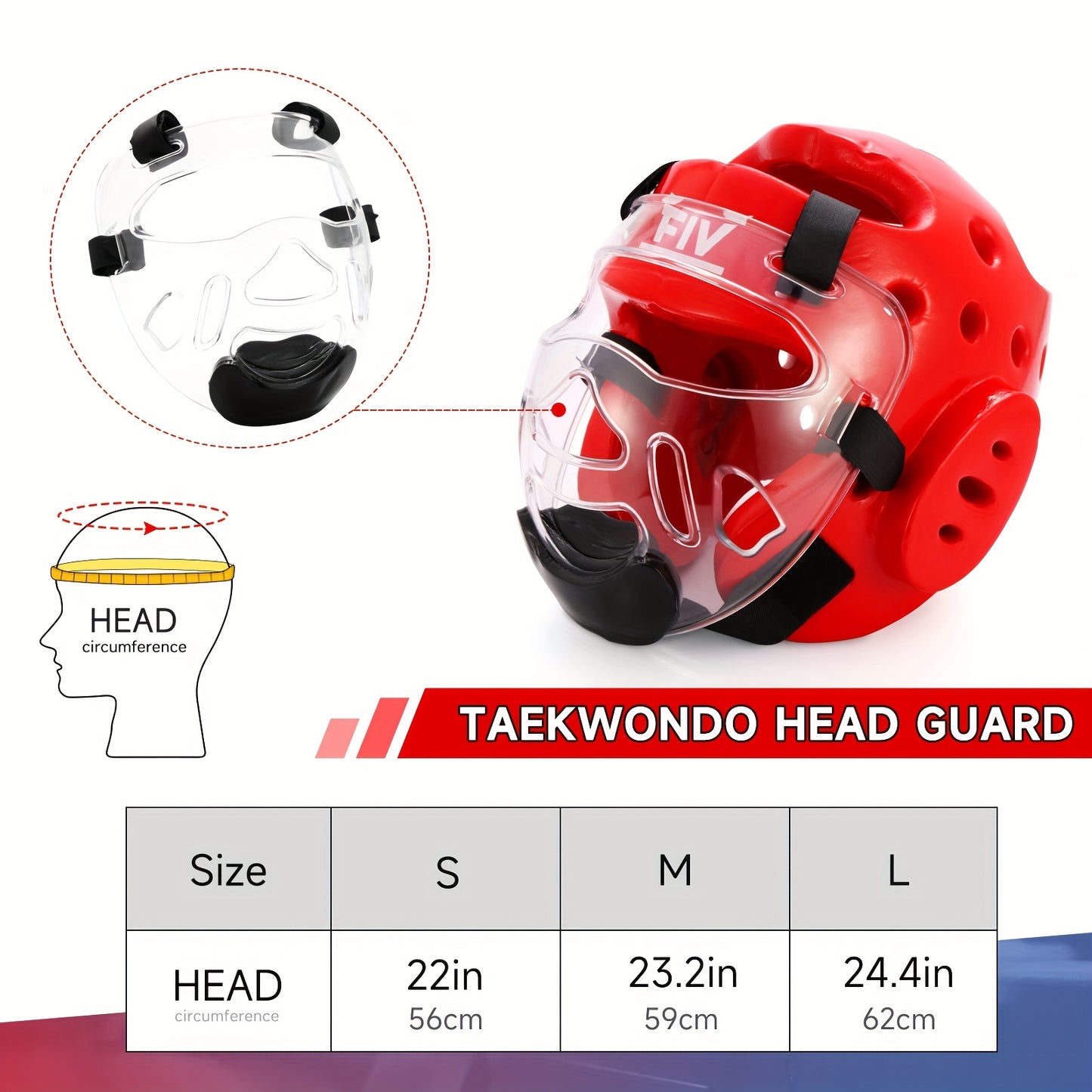 Taekwondo Karate Headgear with Mask
