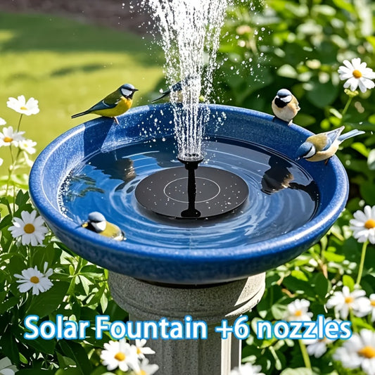 Solar Powered Water Fountain