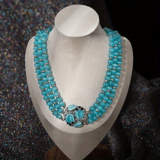 Boho Layered Beaded Necklace