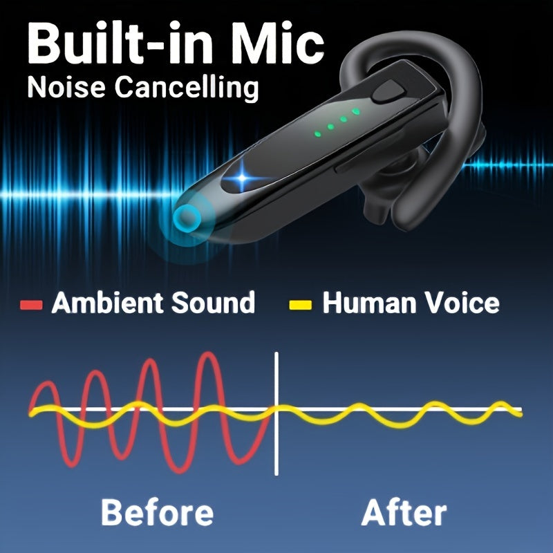 Wireless Handsfree Headset with Microphone