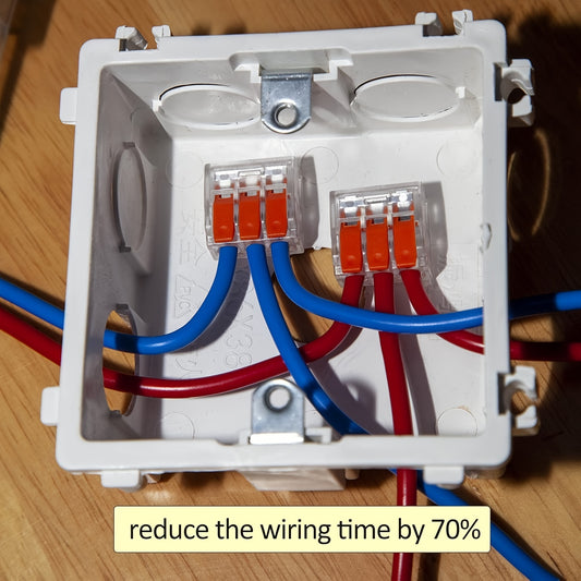 electrical quick connectors, lever wire connectors combination kit