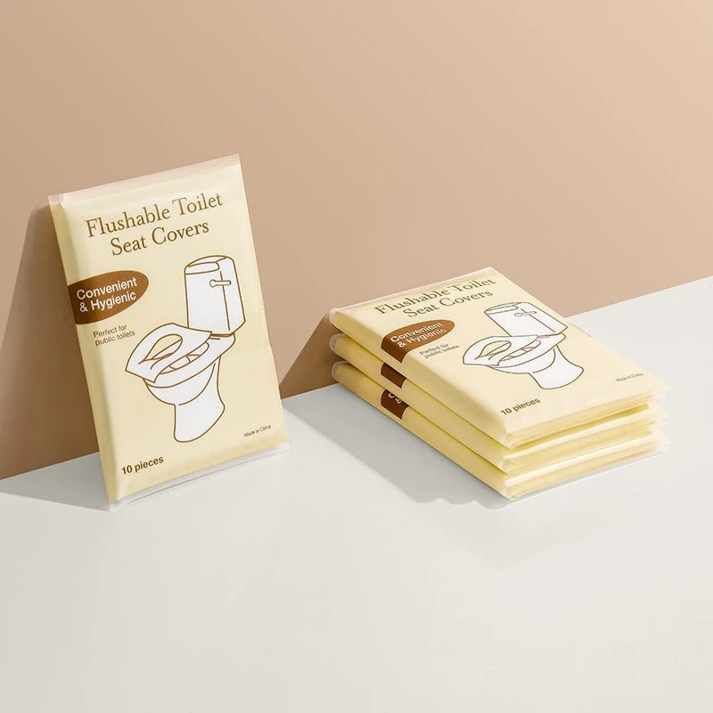 Flushable Toilet Seat Covers