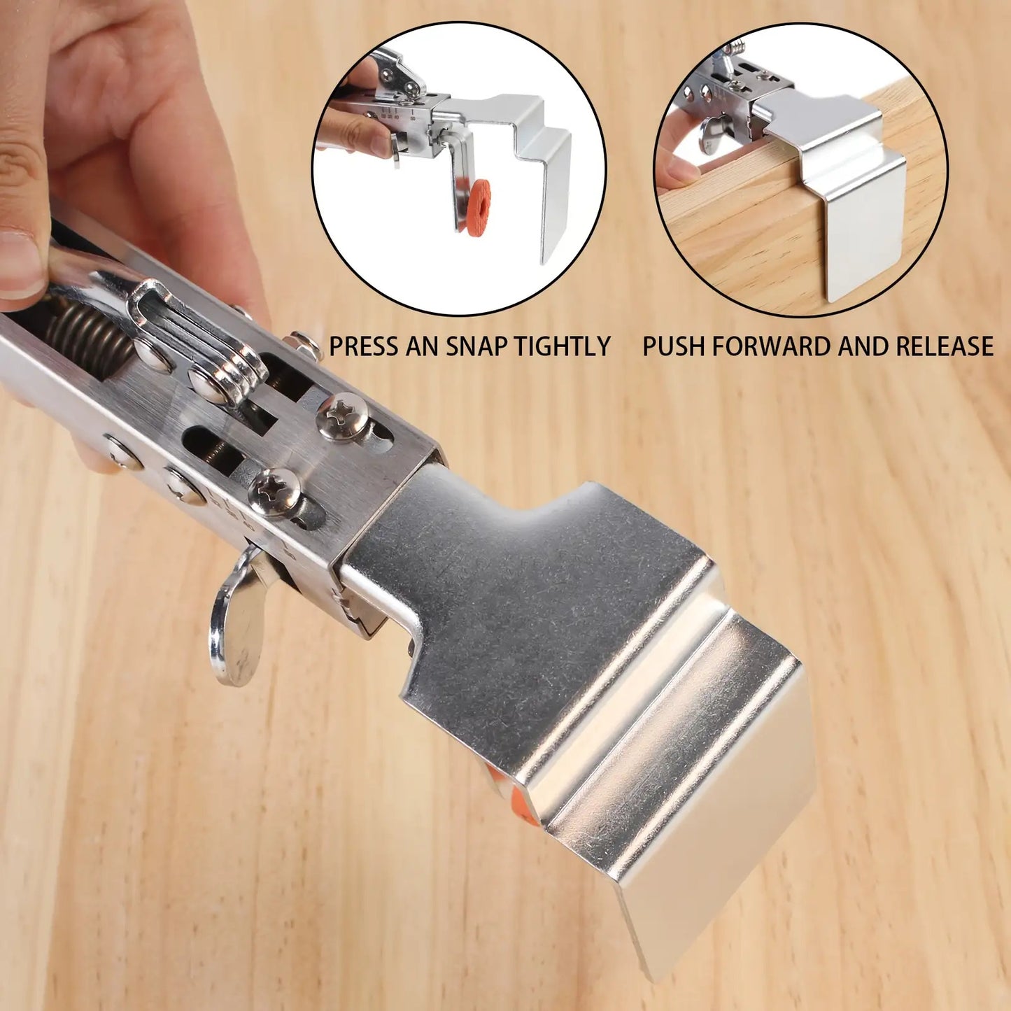 Durable 1pc Adjustable Metal Drawer Clamp with Telescopic Panel Holder
