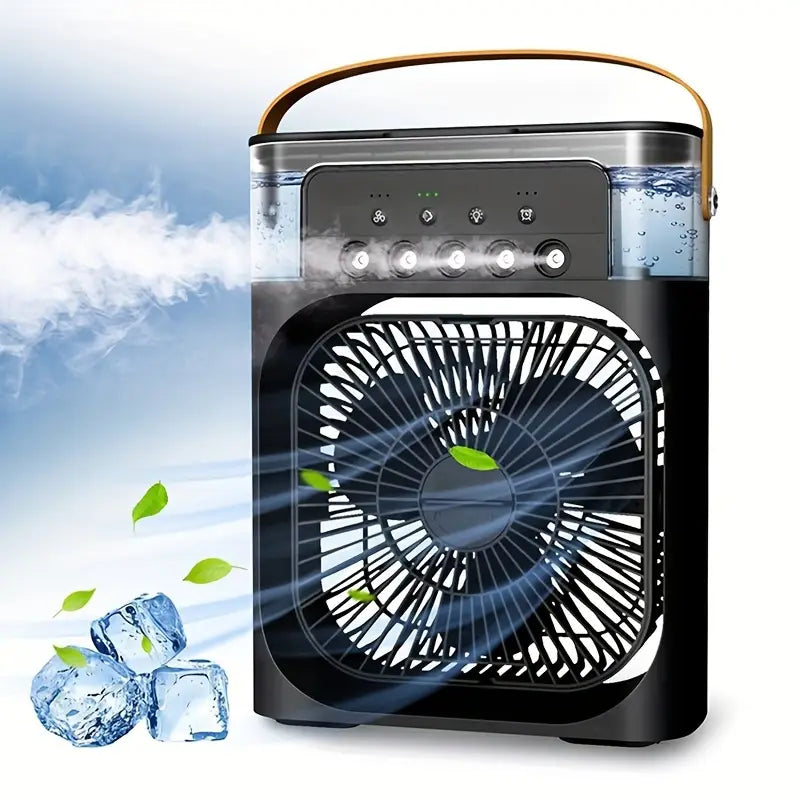 New 5-hole humidifying spray fan cooler